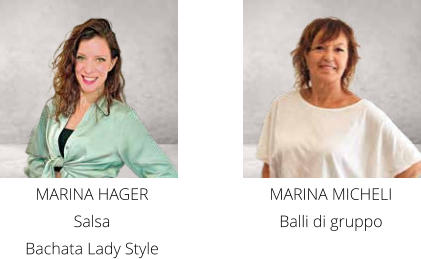 MARINA HAGER  Salsa Bachata Lady Style MARINA MICHELI Balli di gruppo