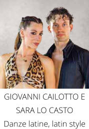 GIOVANNI CAILOTTO E SARA LO CASTO  Danze latine, latin style