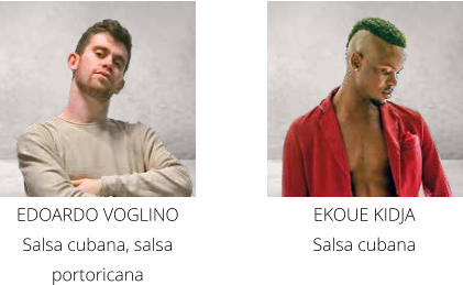 EDOARDO VOGLINO Salsa cubana, salsa portoricana EKOUE KIDJA  Salsa cubana